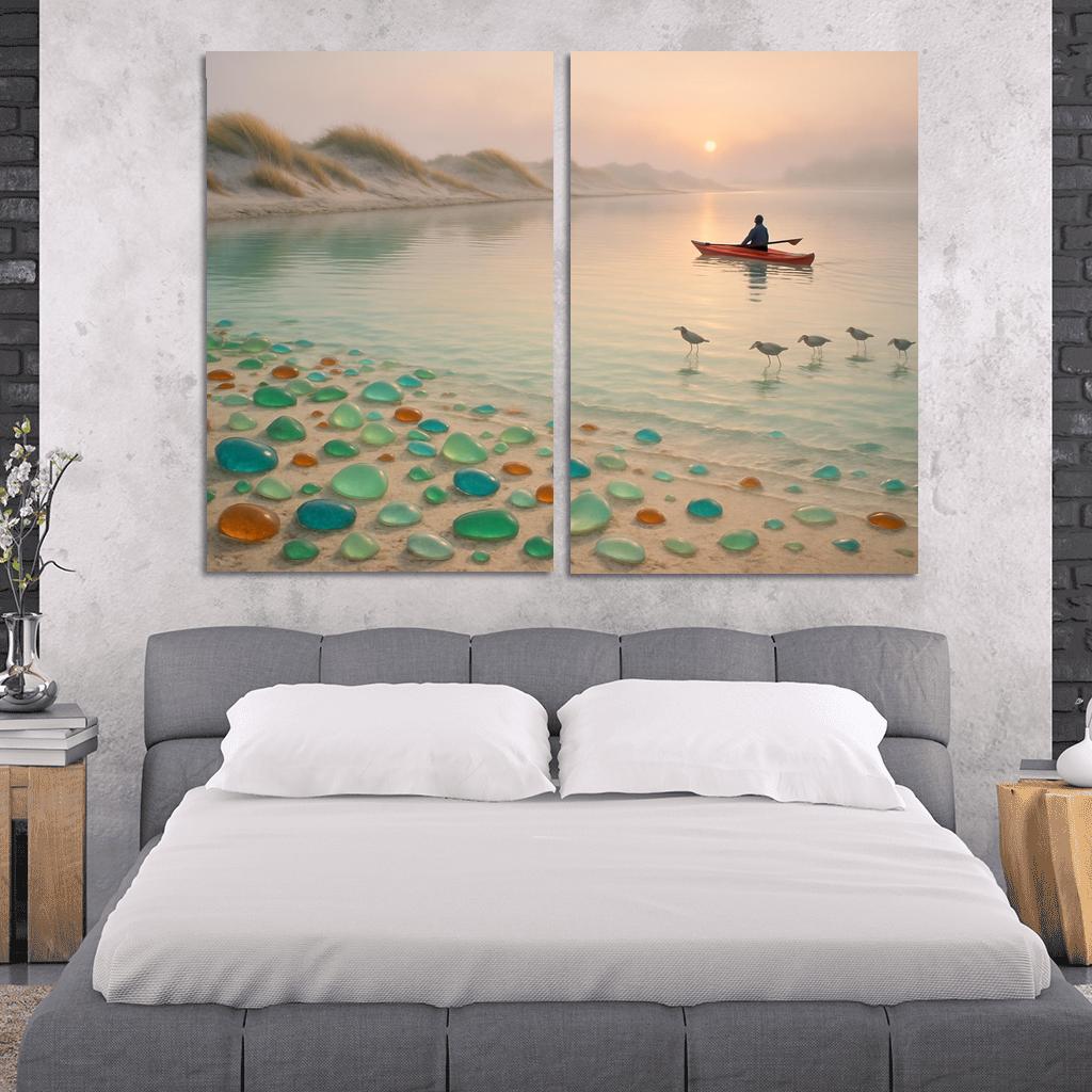 Sea Glass Lagoon Shoreline decor