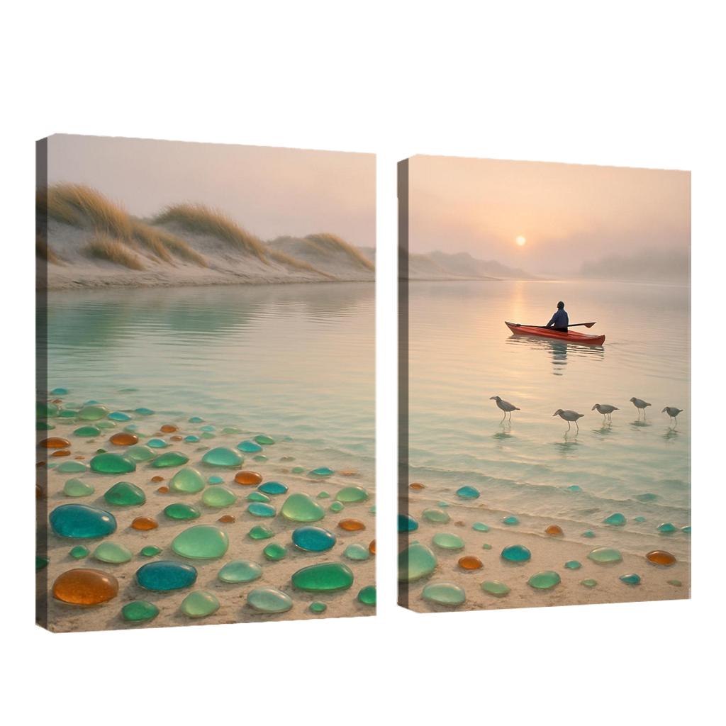 Sea Glass Lagoon Shoreline decor