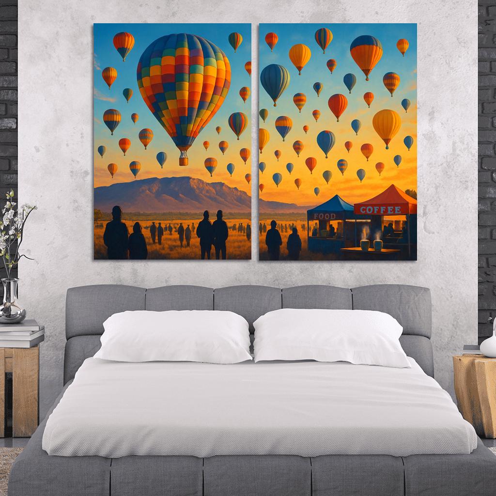 Albuquerque International Balloon Fiesta Albuquerque United States framed paintings