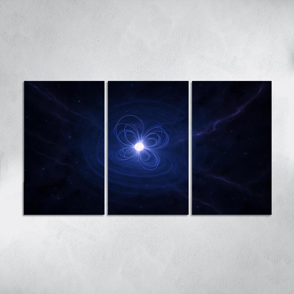 Magnetar Starquake Echoes wall art