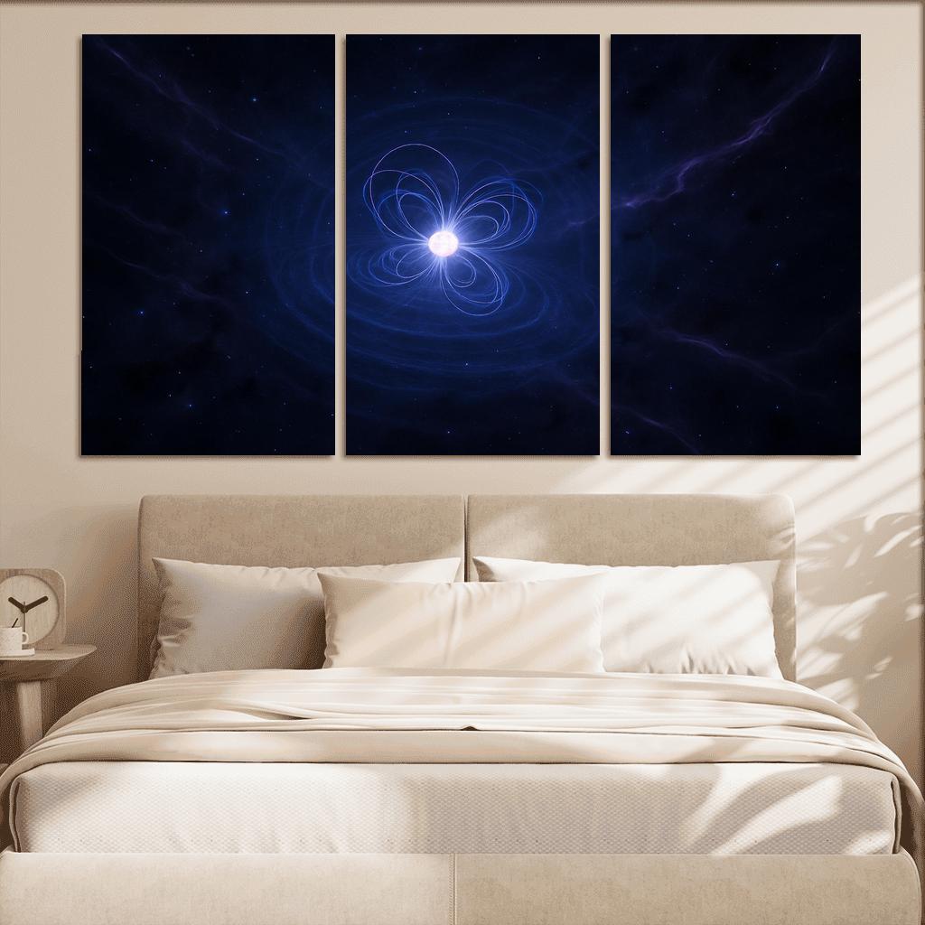 Magnetar Starquake Echoes wall art