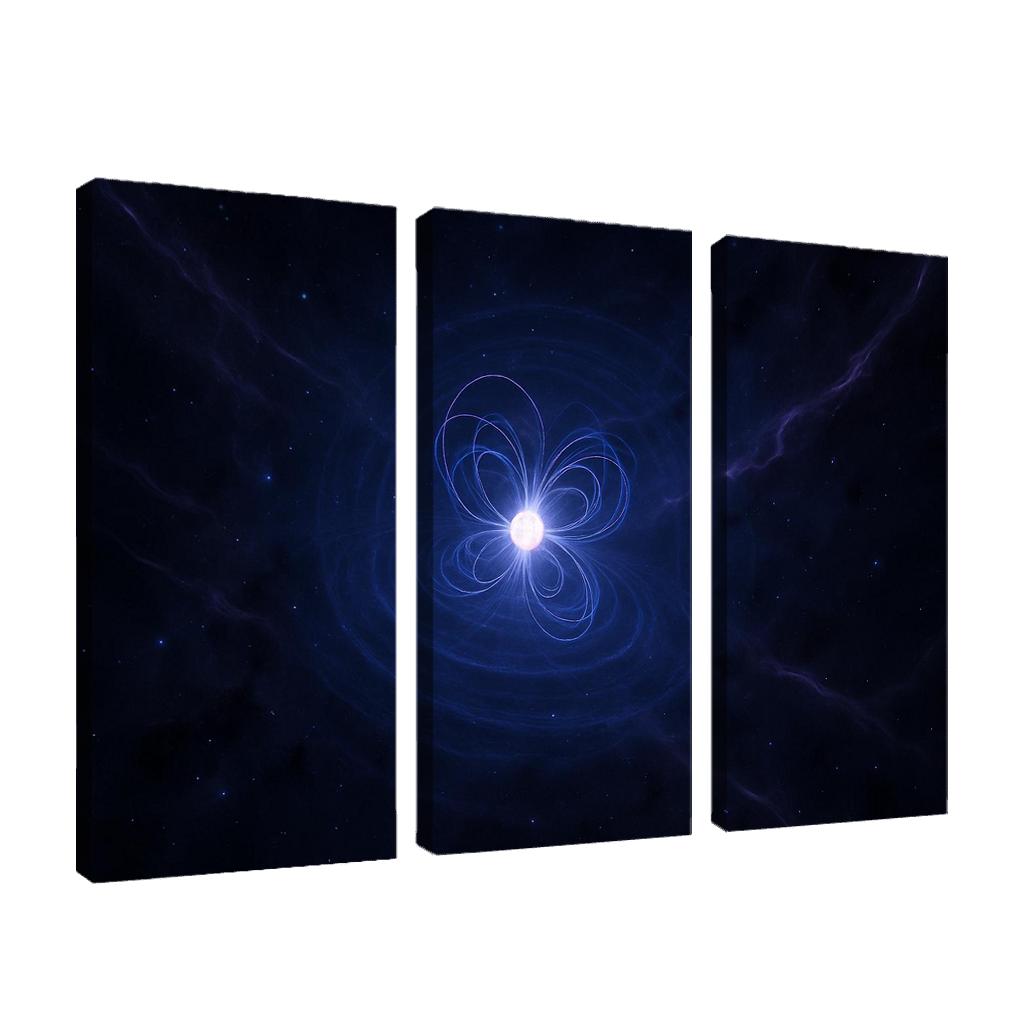 Magnetar Starquake Echoes wall art