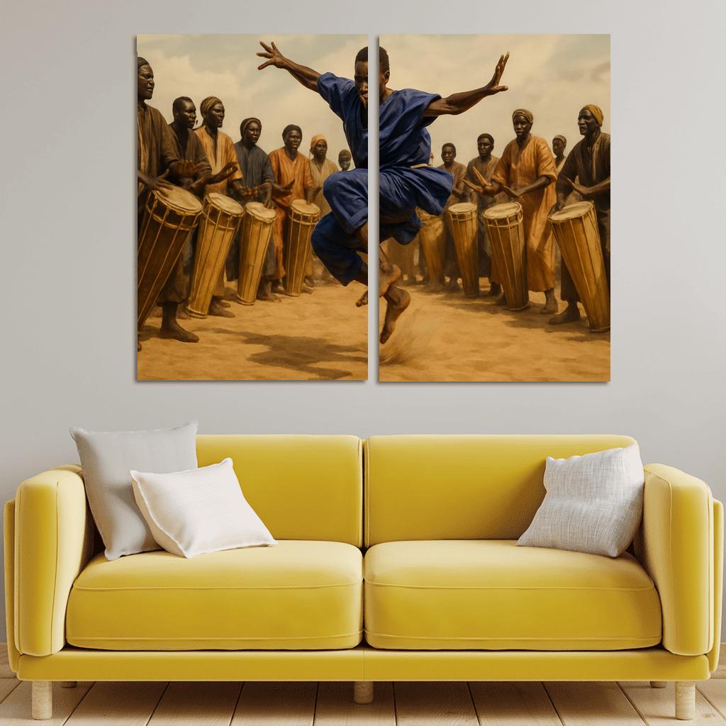 Sabar Spirit The Percussive Dance Tradition Of Senegal wall decor
