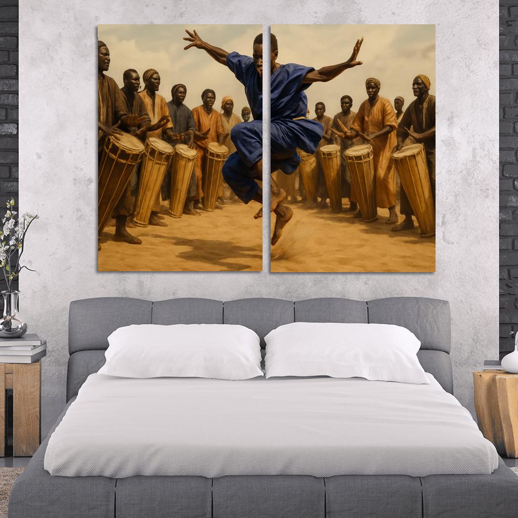 Sabar Spirit The Percussive Dance Tradition Of Senegal wall decor