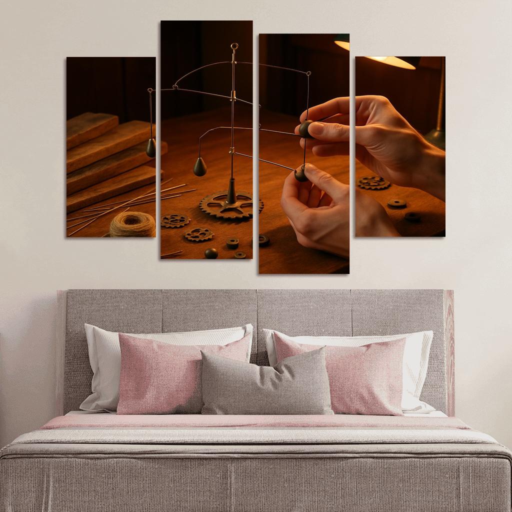Kinetic Sculpture Building With Reclaimed Materials custom paintings frame