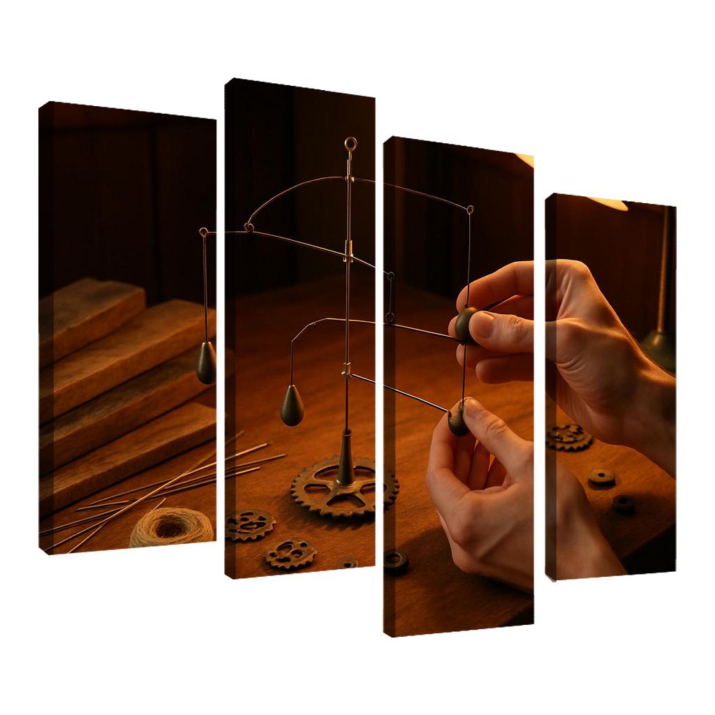 Kinetic Sculpture Building With Reclaimed Materials custom paintings frame