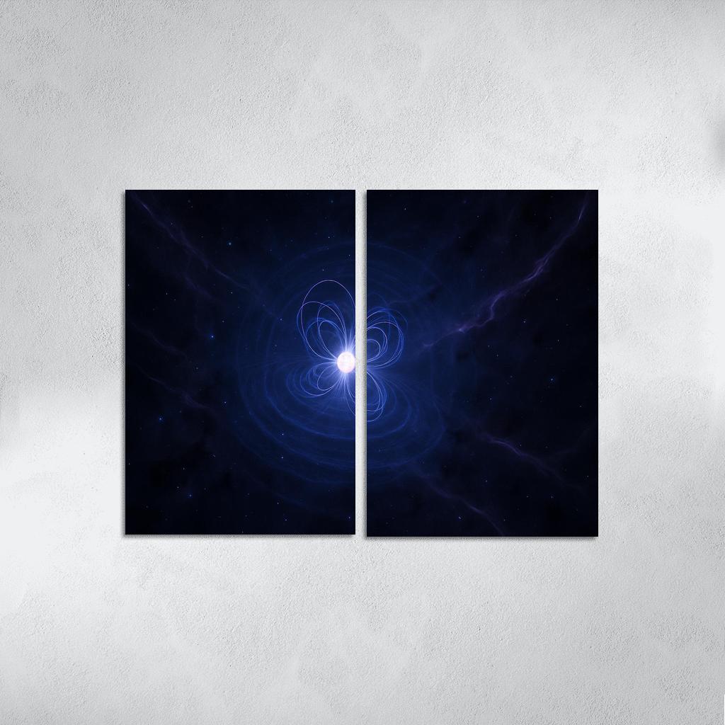 Magnetar Starquake Echoes wall art
