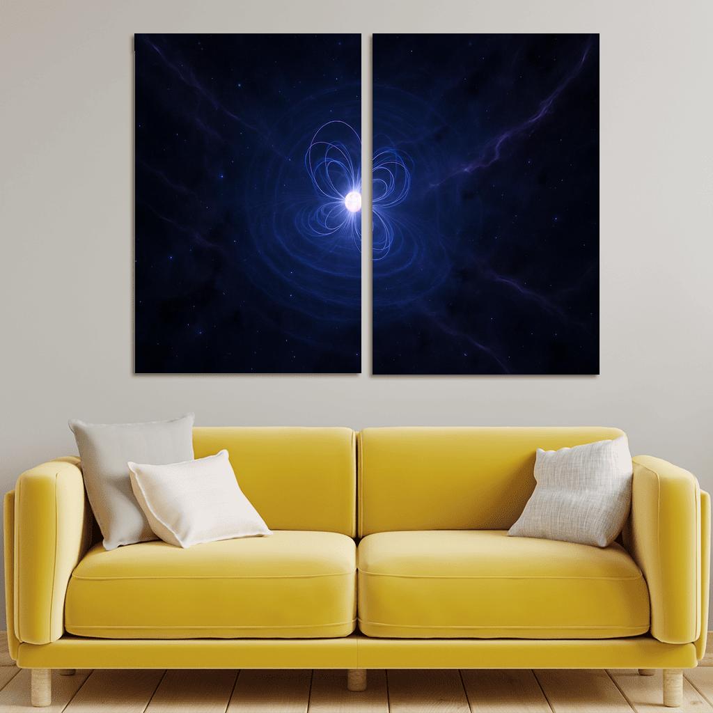 Magnetar Starquake Echoes wall art