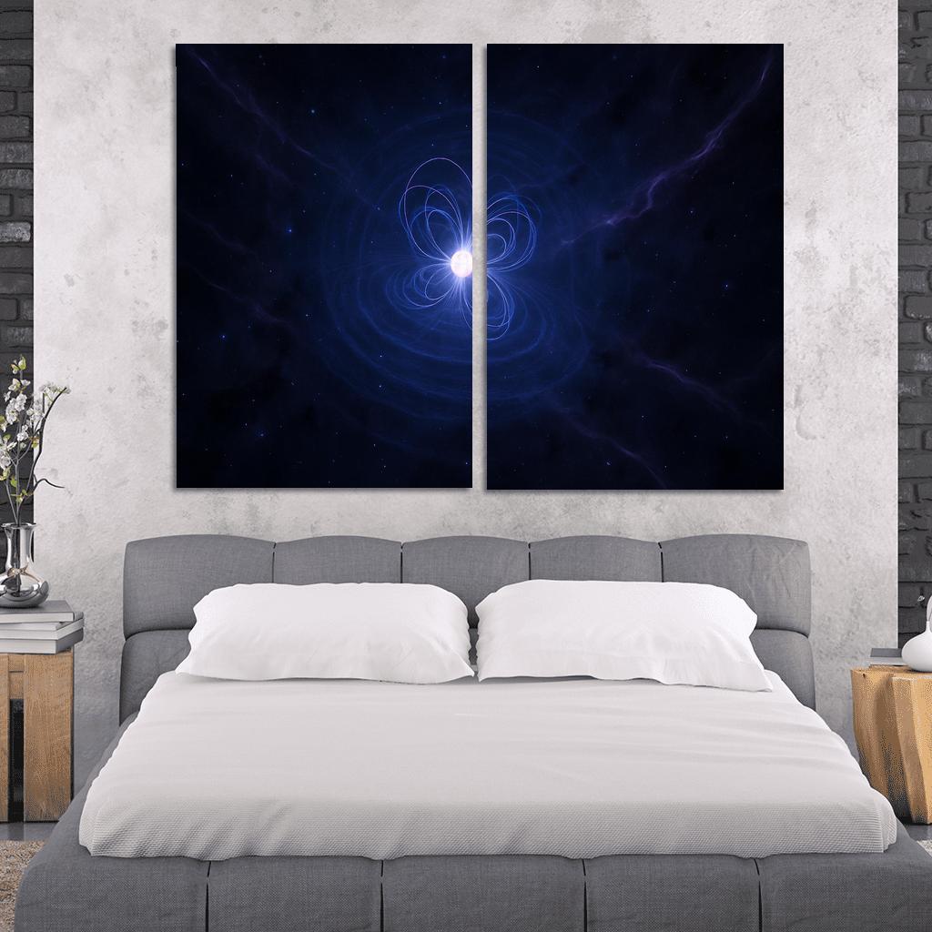 Magnetar Starquake Echoes wall art