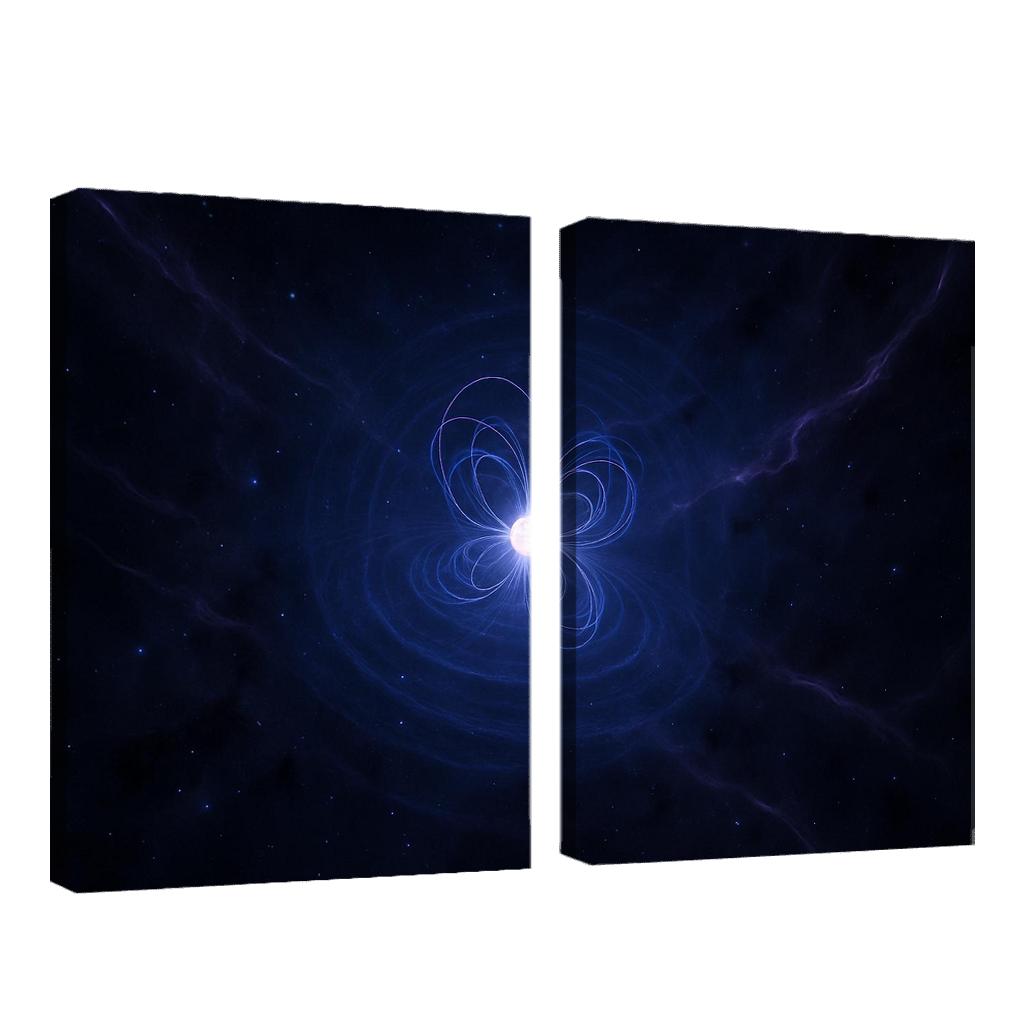 Magnetar Starquake Echoes wall art