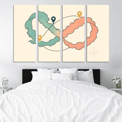 The Ribbon Sea Circuit framed paintings
