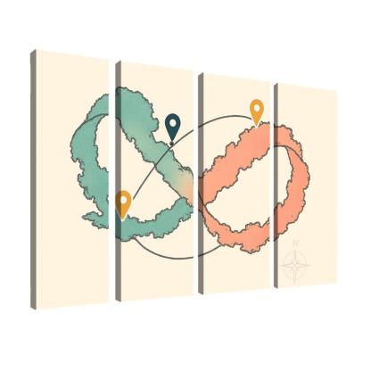 The Ribbon Sea Circuit framed paintings