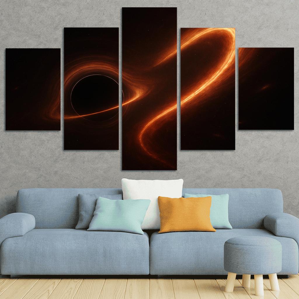 Tidal Disruption Stream Around A Quiescent Black Hole modern paintings frame