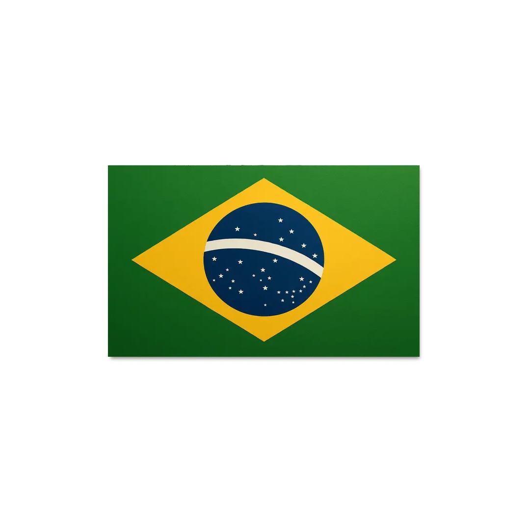 Order And Progress In Green And Gold art trends