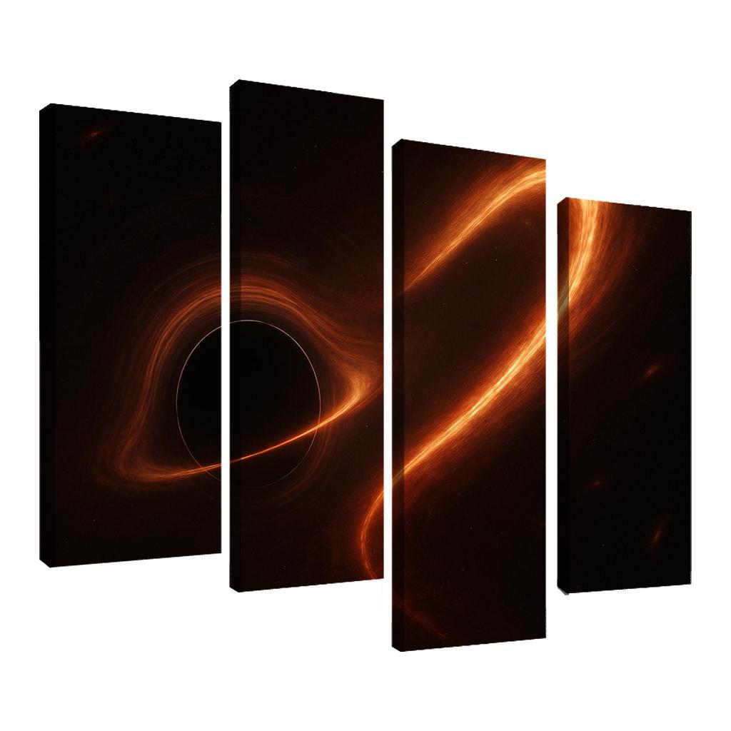 Tidal Disruption Stream Around A Quiescent Black Hole modern paintings frame