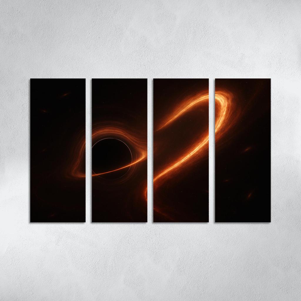 Tidal Disruption Stream Around A Quiescent Black Hole modern paintings frame