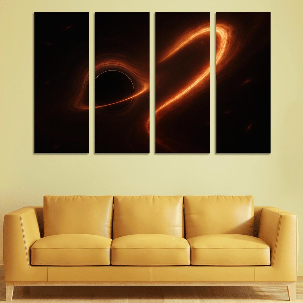 Tidal Disruption Stream Around A Quiescent Black Hole modern paintings frame