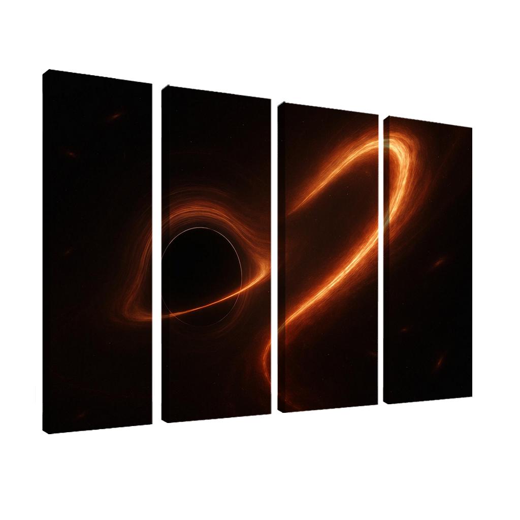 Tidal Disruption Stream Around A Quiescent Black Hole modern paintings frame