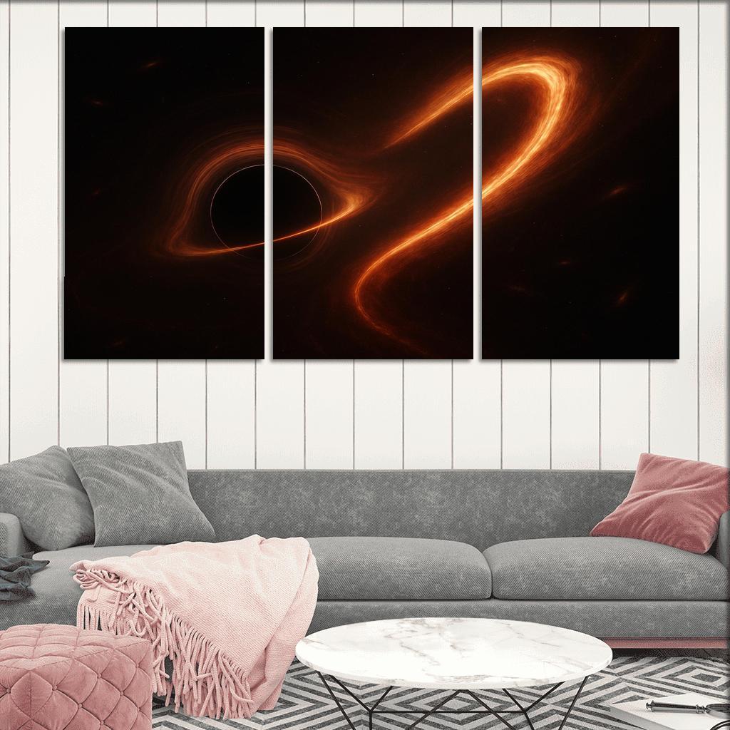 Tidal Disruption Stream Around A Quiescent Black Hole modern paintings frame