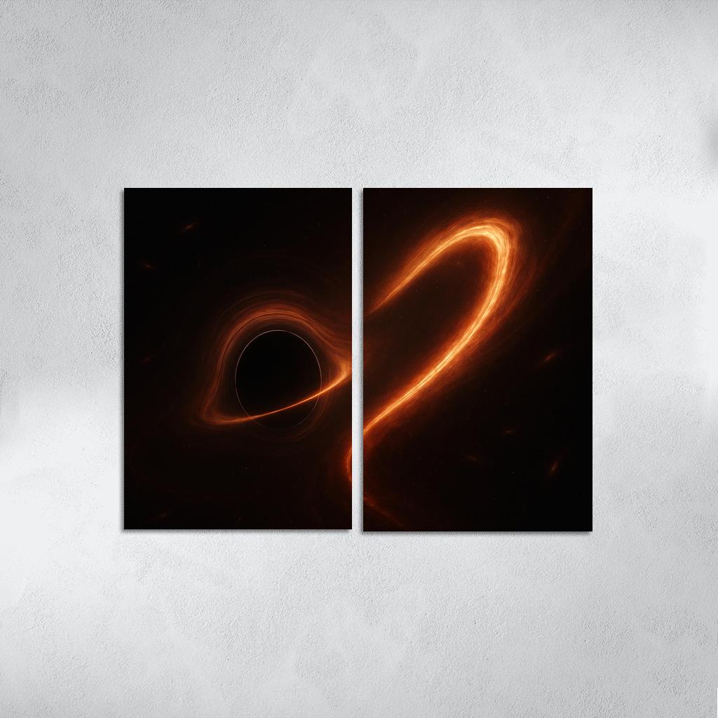 Tidal Disruption Stream Around A Quiescent Black Hole modern paintings frame