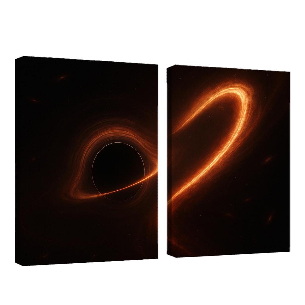 Tidal Disruption Stream Around A Quiescent Black Hole modern paintings frame