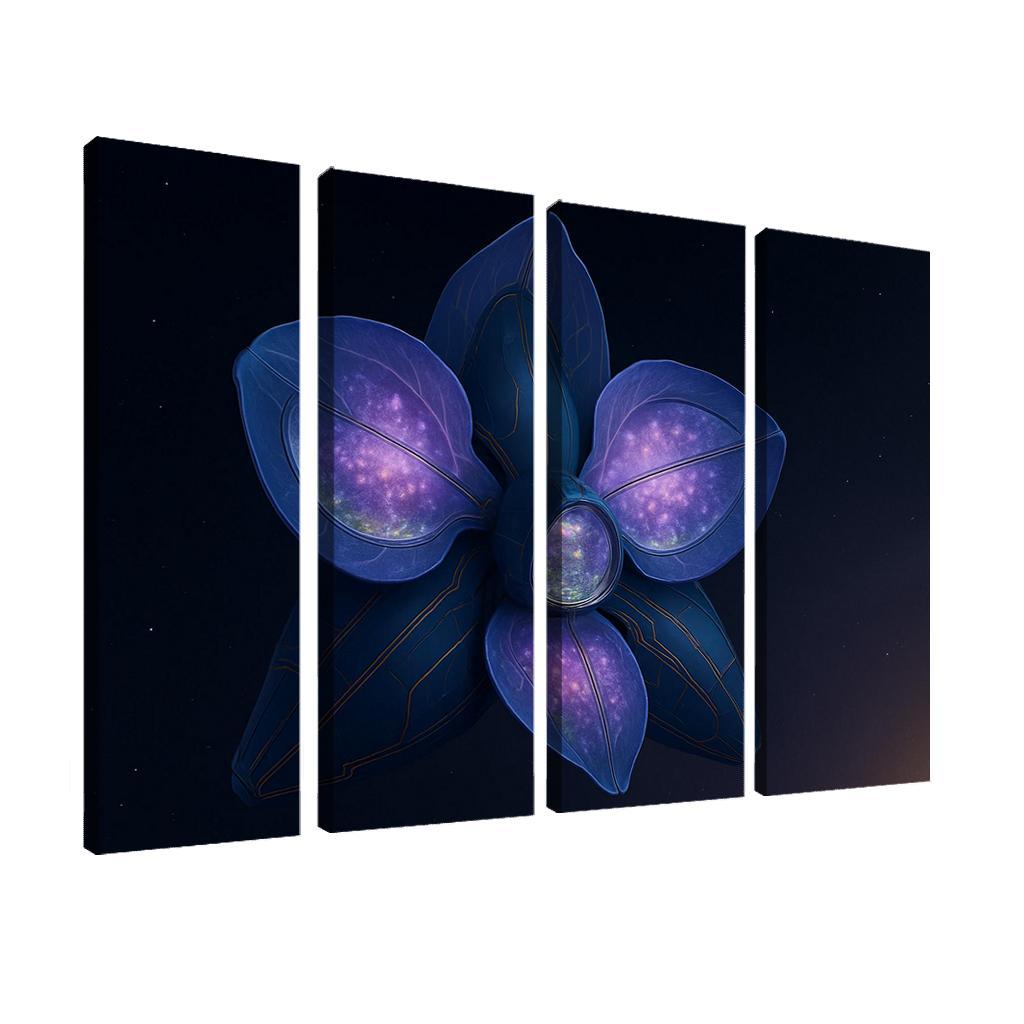 The Heliopause Orchid Station abstract paintings frame
