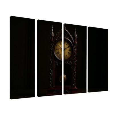 Reliquary Pendulum Clock Of Thorned Filigree home decor