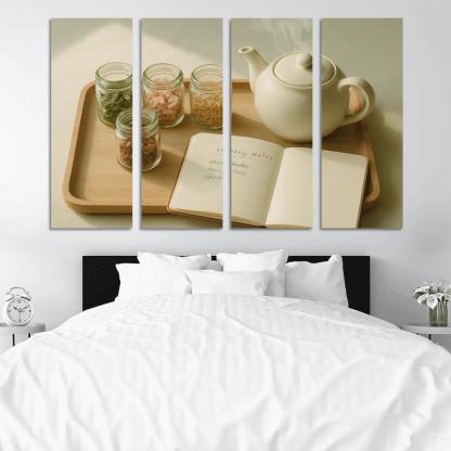 Tea Blending Rituals With Sensory Note Taking modern paintings frame