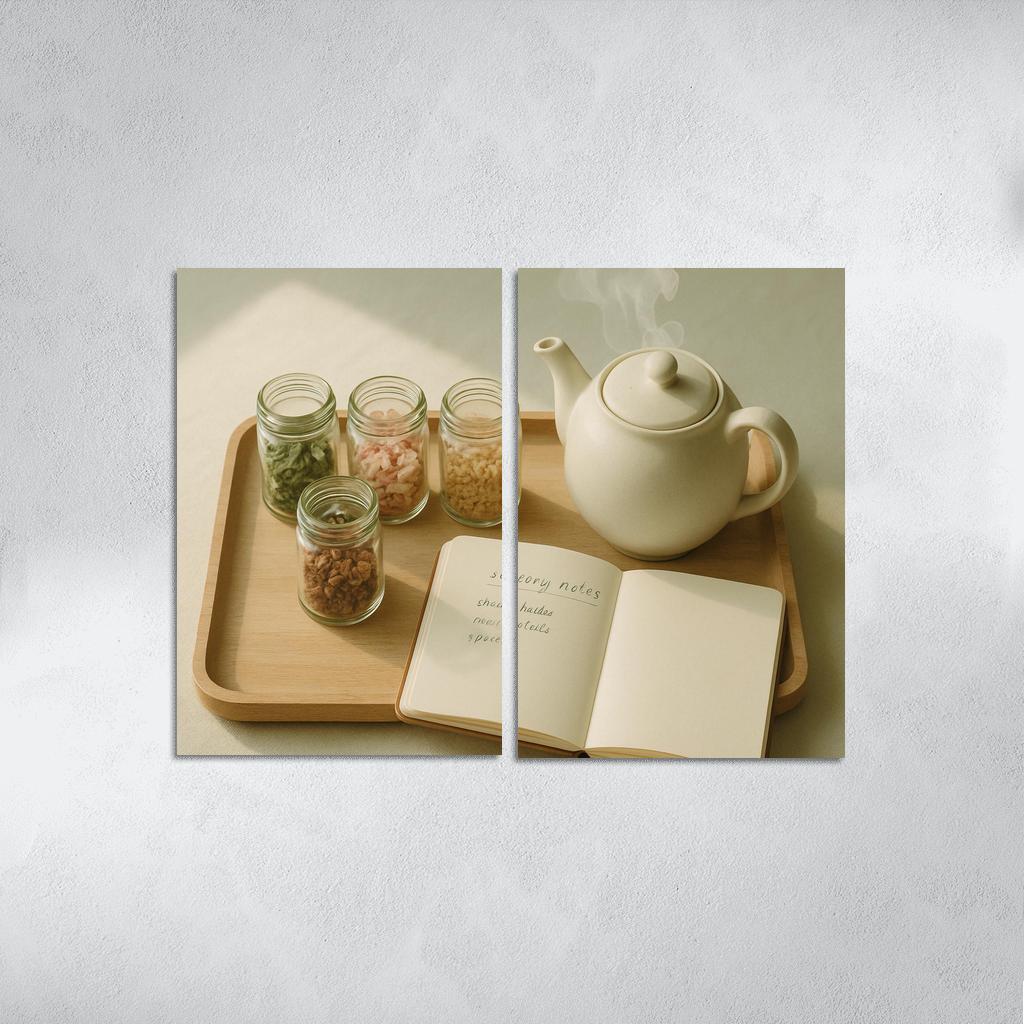 Tea Blending Rituals With Sensory Note Taking modern paintings frame