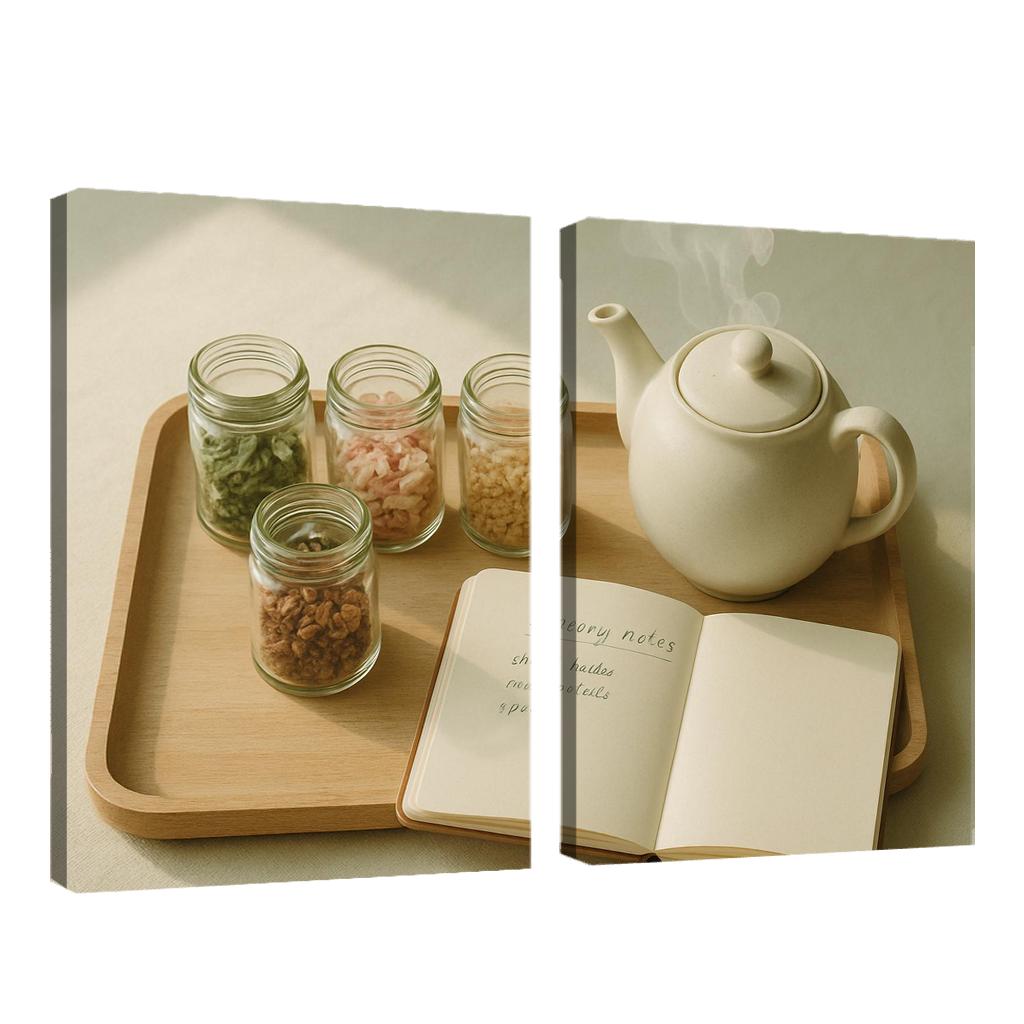 Tea Blending Rituals With Sensory Note Taking modern paintings frame
