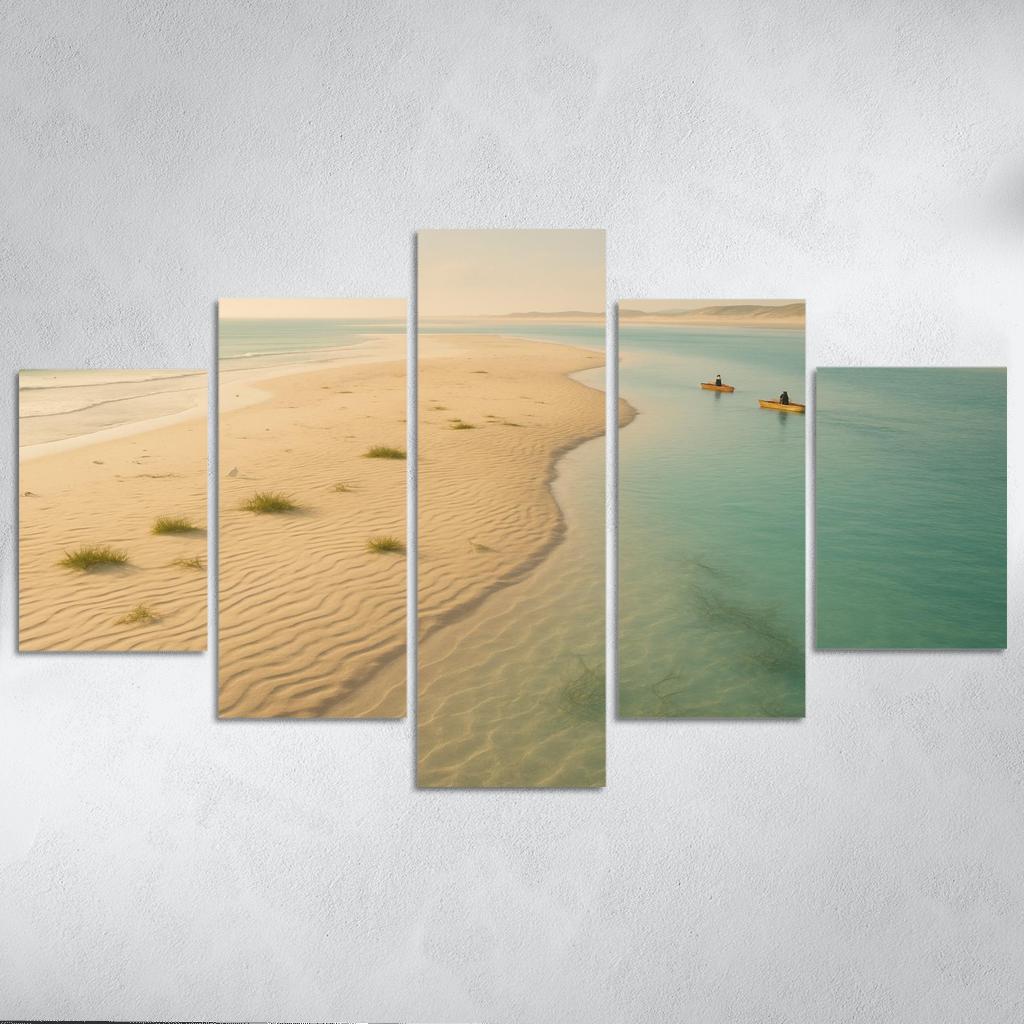 Glass Lagoon Sandbar Drift decor