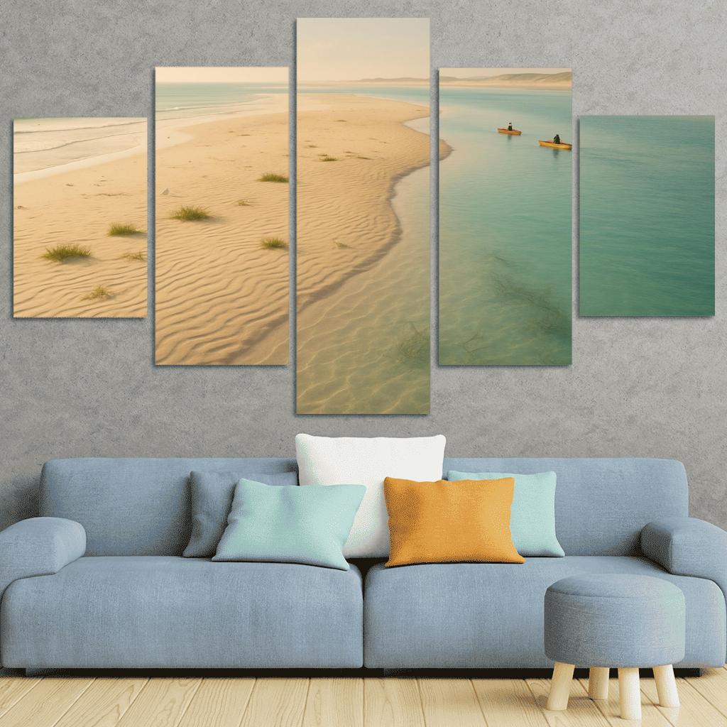 Glass Lagoon Sandbar Drift decor
