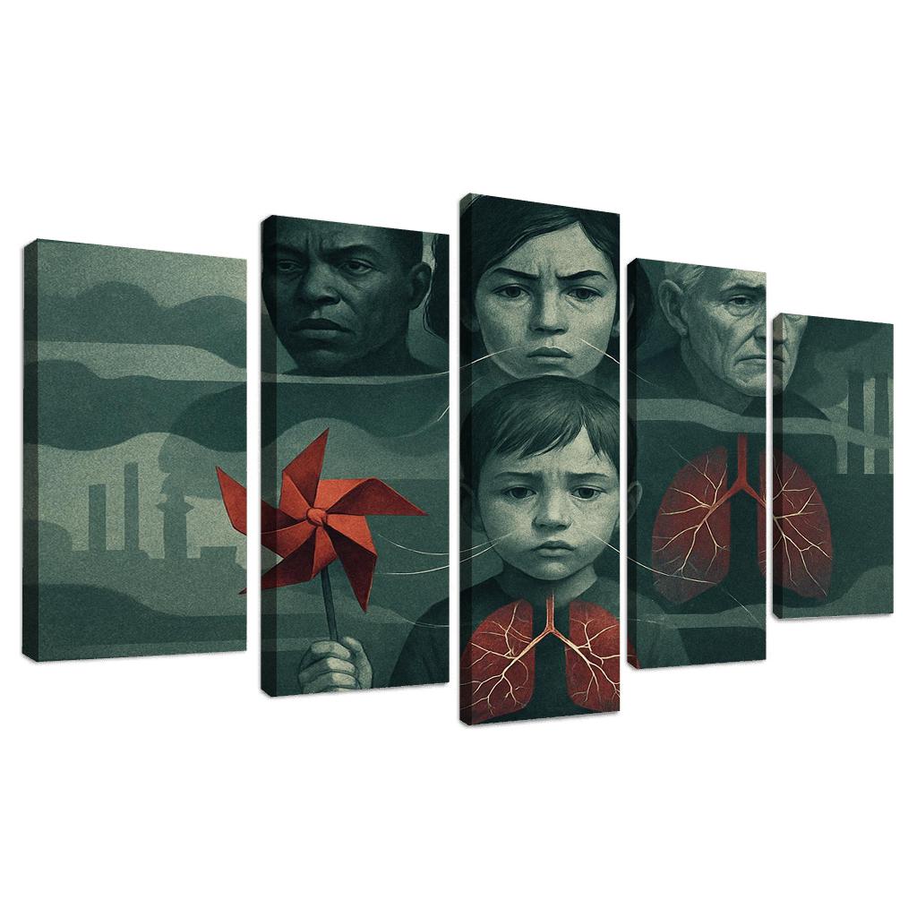 The Right To Breathe Art Confronting Air Pollution Inequality decor