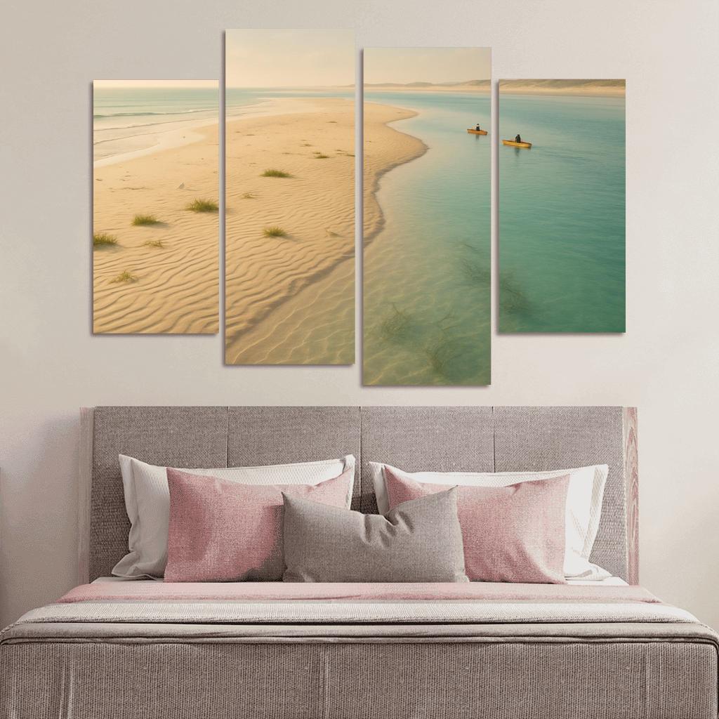 Glass Lagoon Sandbar Drift decor
