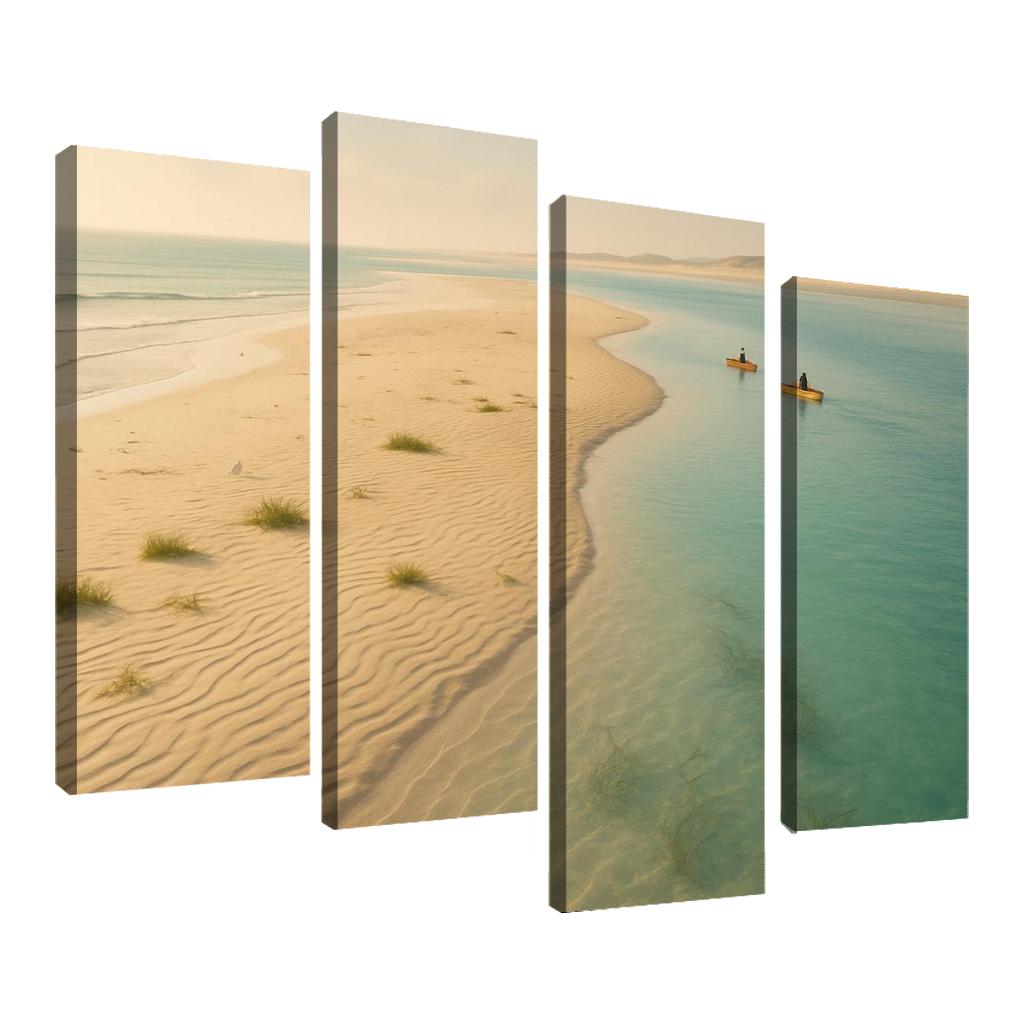 Glass Lagoon Sandbar Drift decor