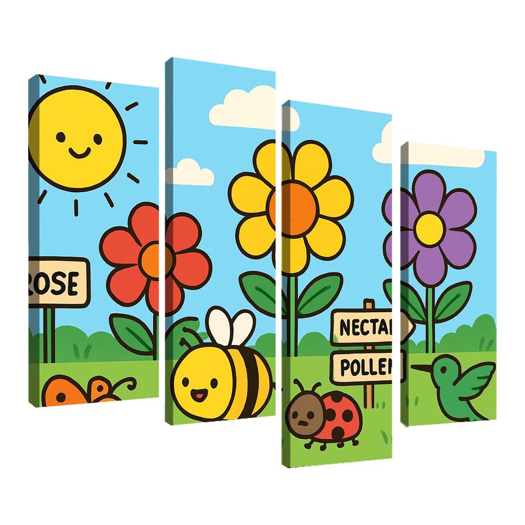 Pollinator Parade In The Garden Classroom wall art