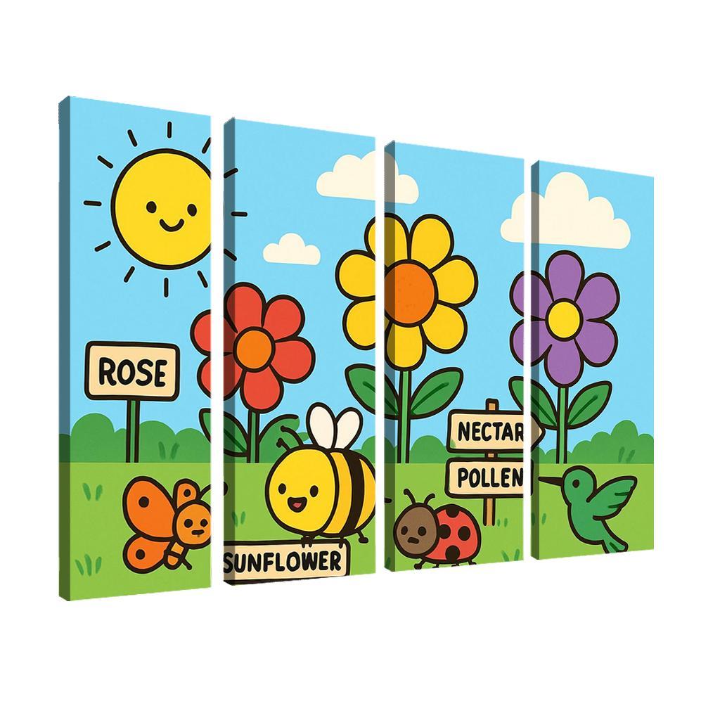 Pollinator Parade In The Garden Classroom wall art