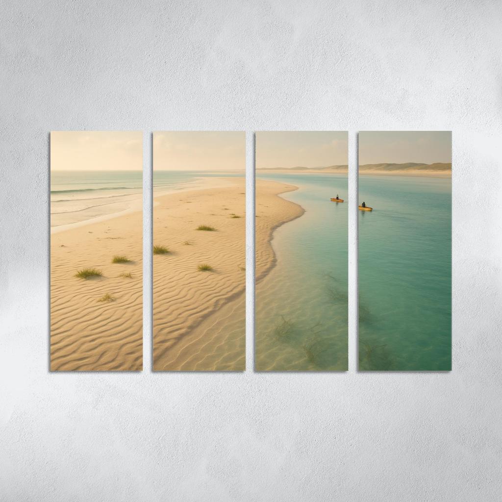 Glass Lagoon Sandbar Drift decor