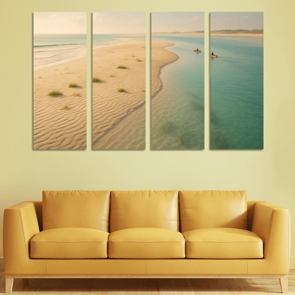 Glass Lagoon Sandbar Drift decor