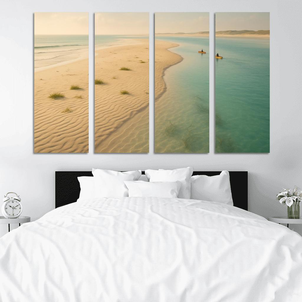 Glass Lagoon Sandbar Drift decor
