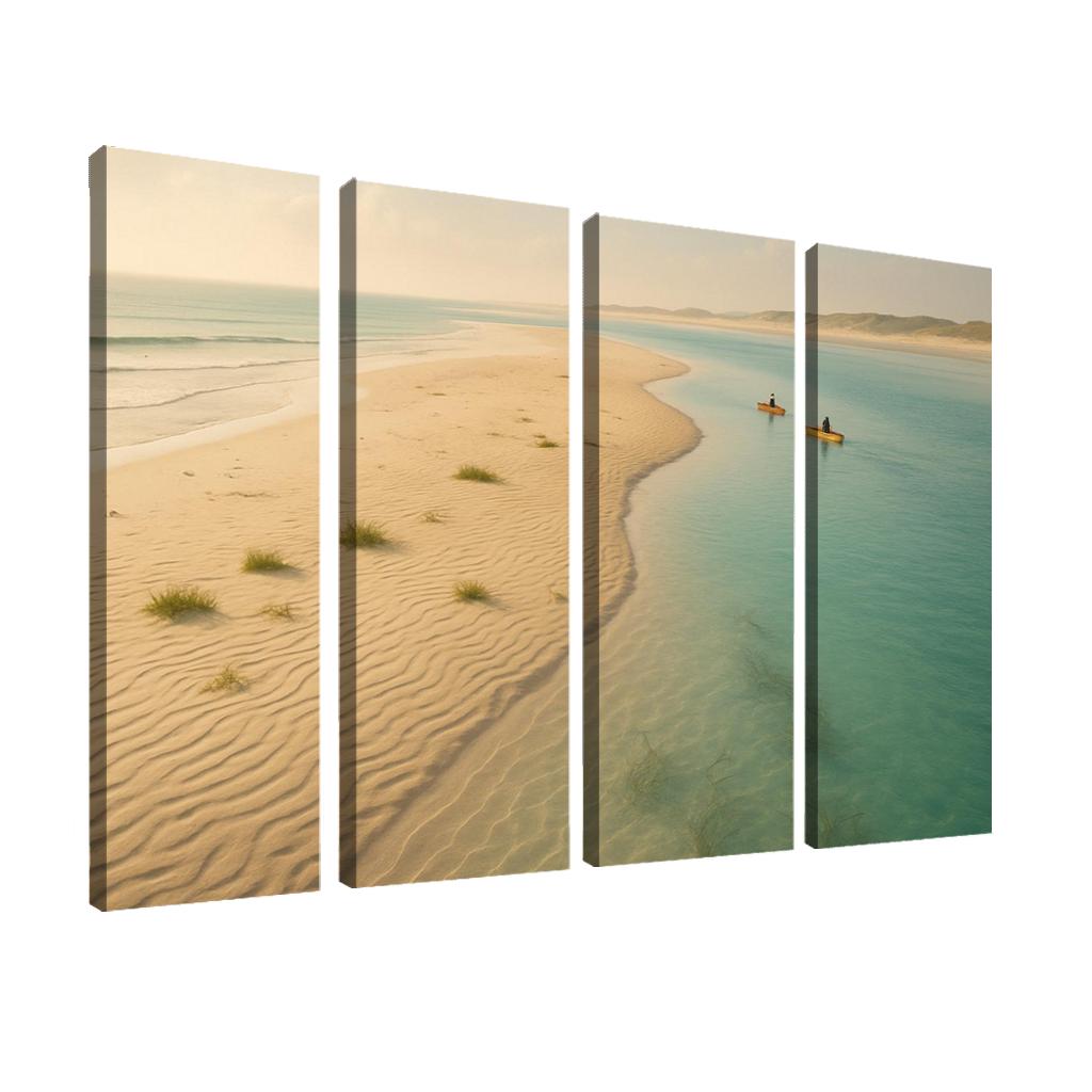 Glass Lagoon Sandbar Drift decor