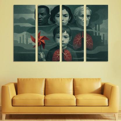 The Right To Breathe Art Confronting Air Pollution Inequality decor