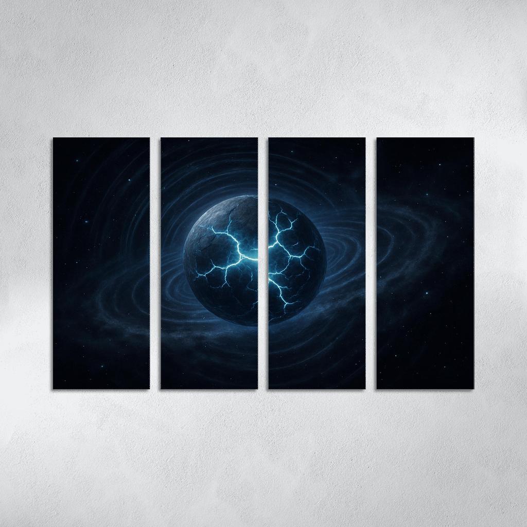 Echoes Of A Neutron Star Starquake art trends