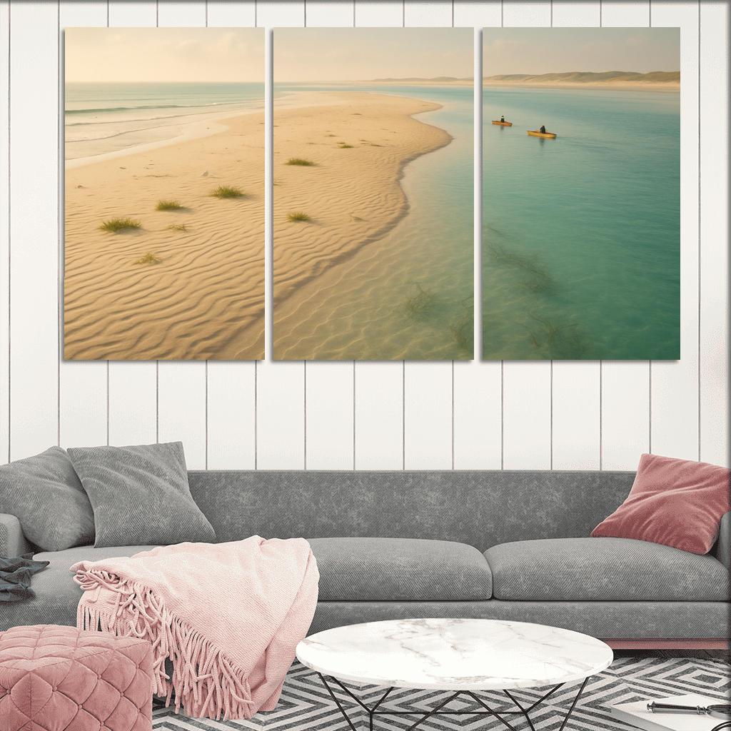 Glass Lagoon Sandbar Drift decor