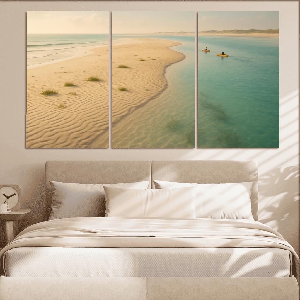 Glass Lagoon Sandbar Drift decor