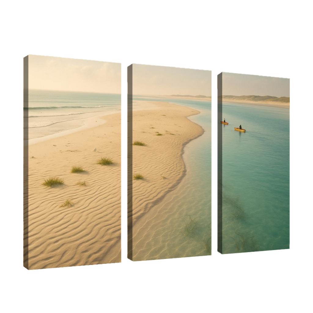 Glass Lagoon Sandbar Drift decor