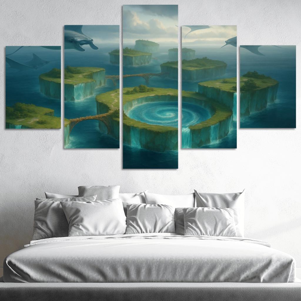 The Tideglass Archipelago wall decor