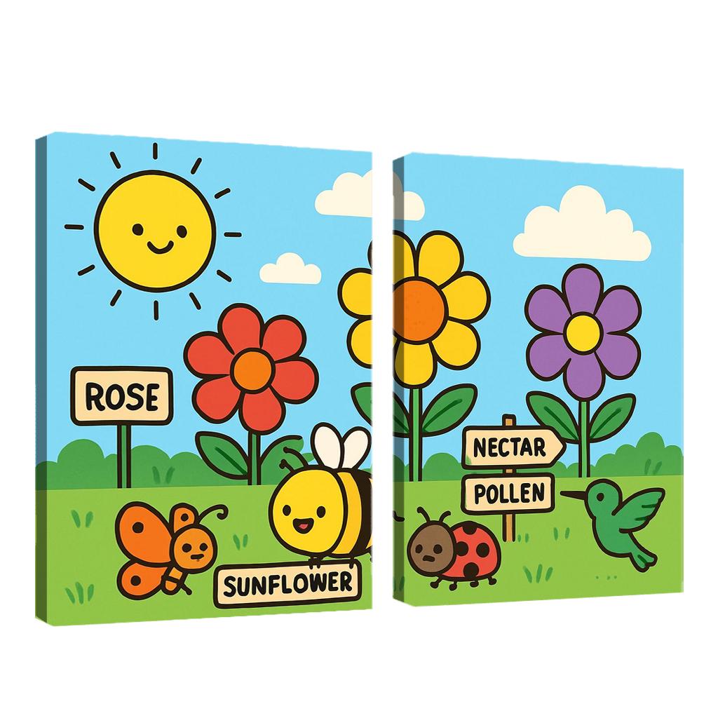 Pollinator Parade In The Garden Classroom wall art