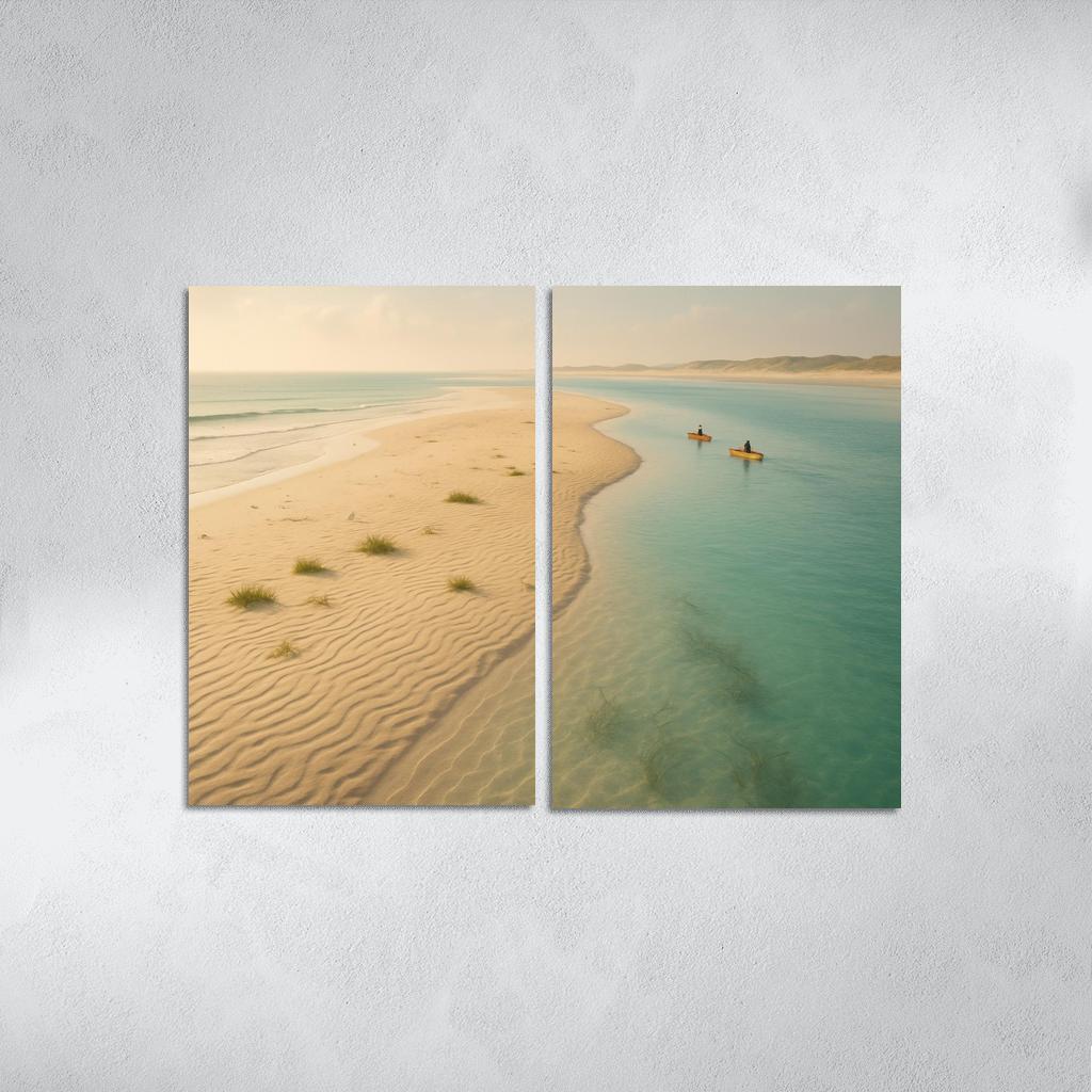 Glass Lagoon Sandbar Drift decor