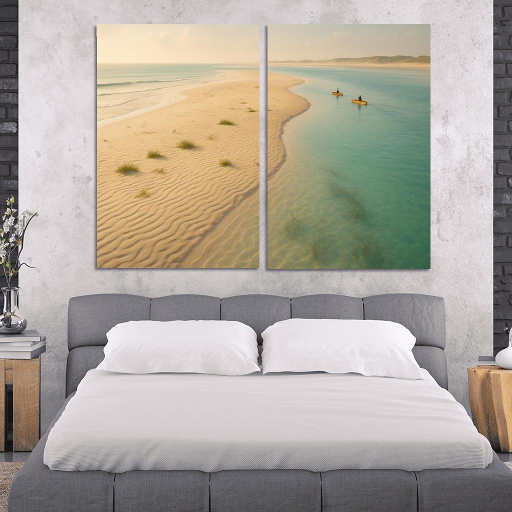 Glass Lagoon Sandbar Drift decor
